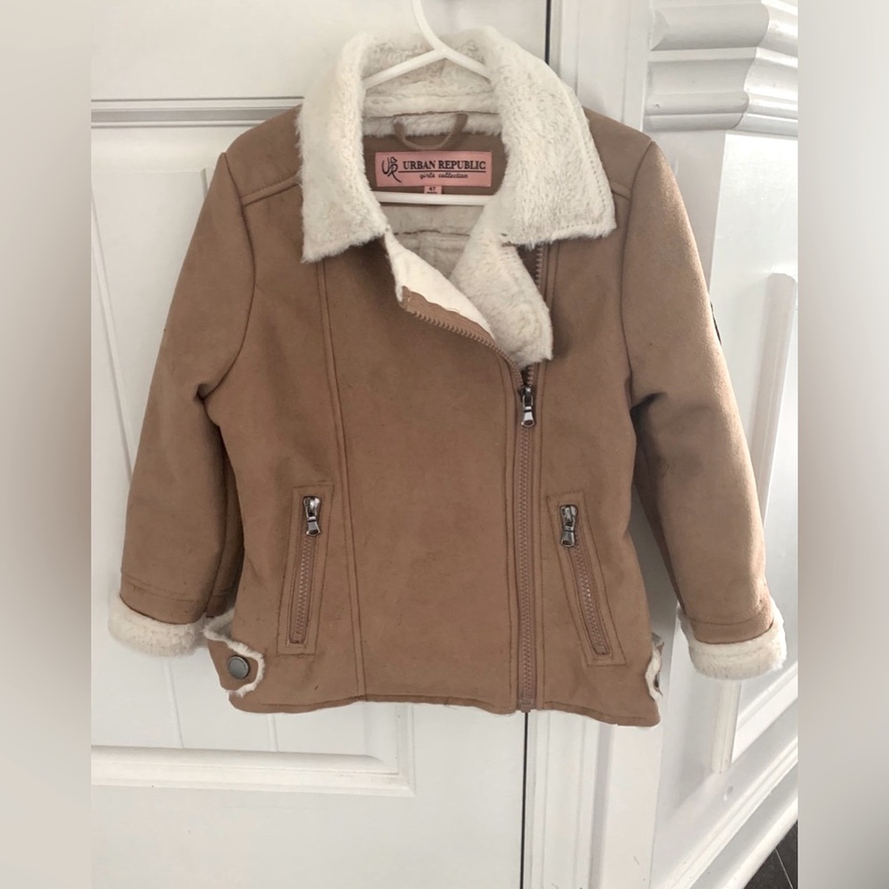 Urban Republic Toddler Suede Jacket Size 4T